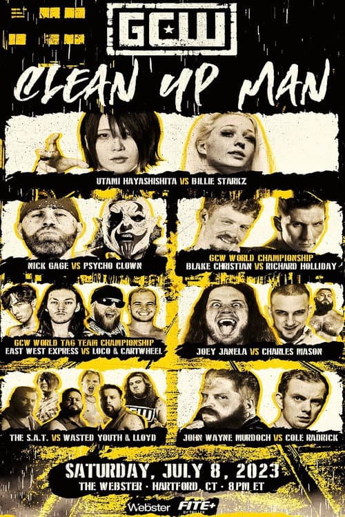 GCW Clean Up Man poster