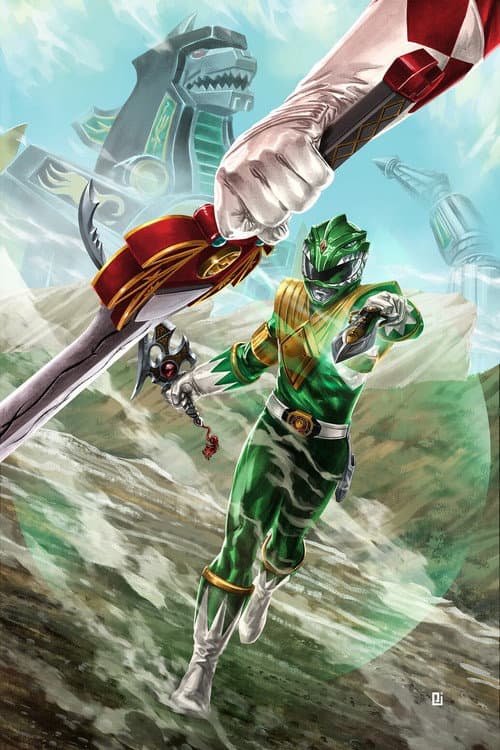 Power Rangers Green With Evil poster