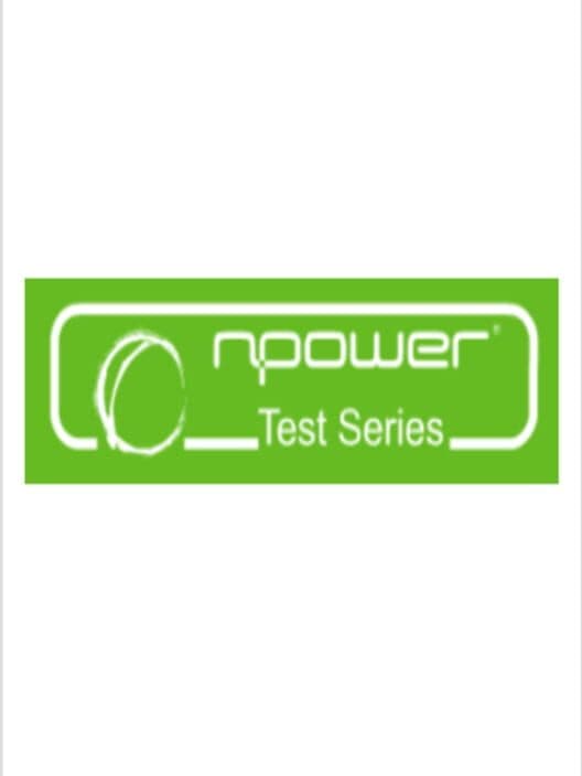 Npower Test Series poster