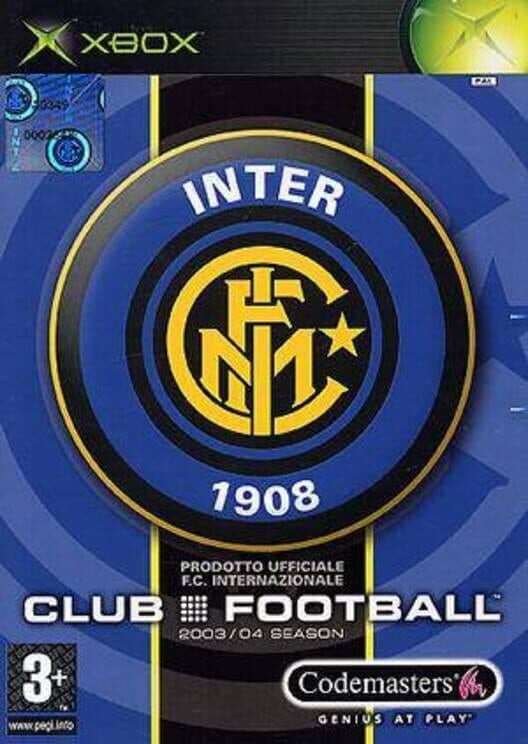 Inter Milan Club Football poster